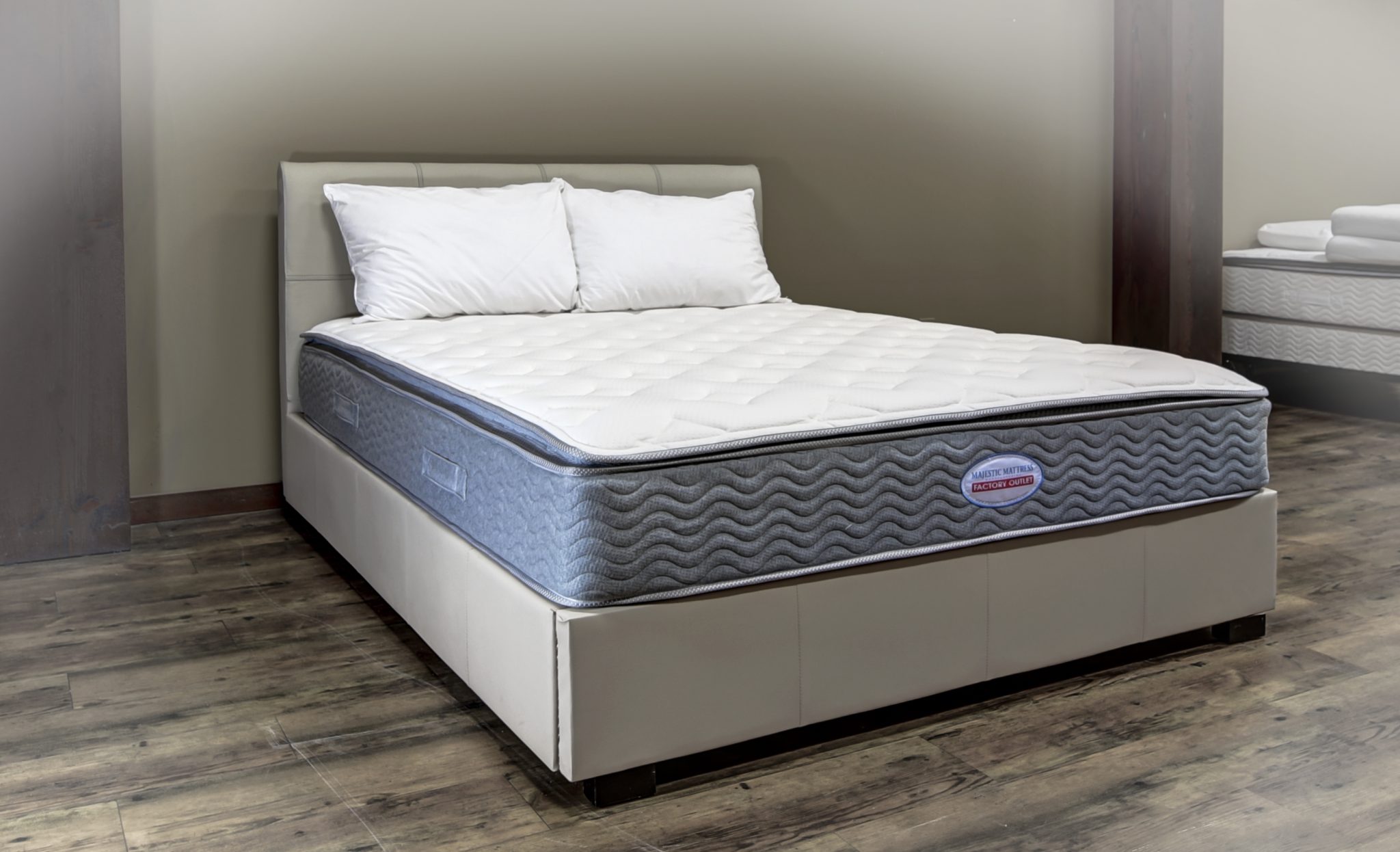 mattress with zip off pillow top