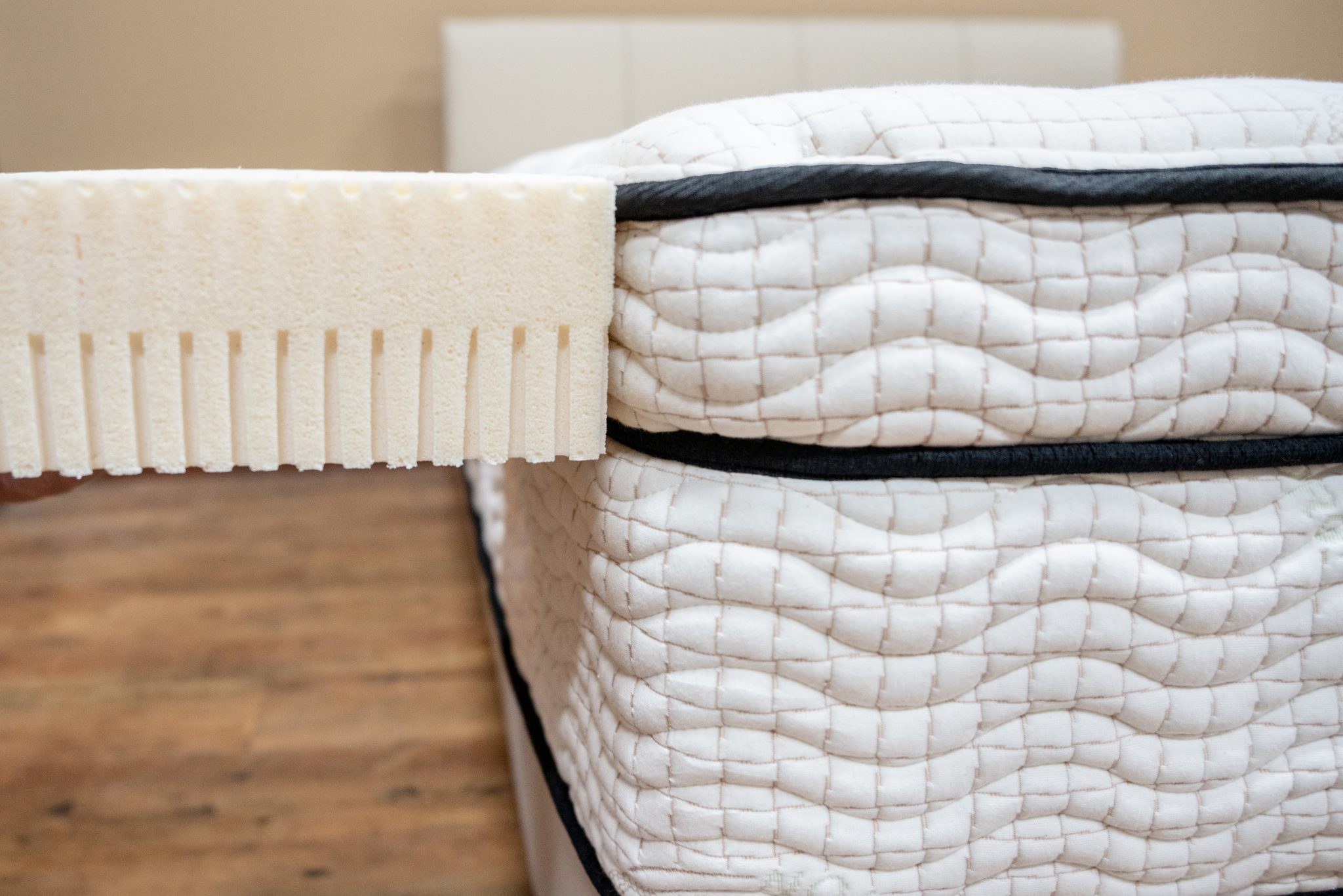 hybrid latex coil mattress